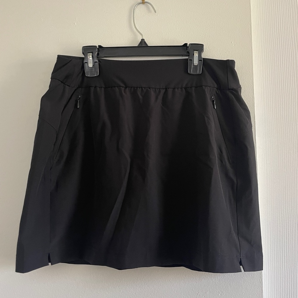 RBX Active Black Tennis Skirt With Pockets